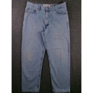 Vintage Levis 550 Jeans Men 36X30 Blue Relaxed Fit Tapered Light Wash Y2K